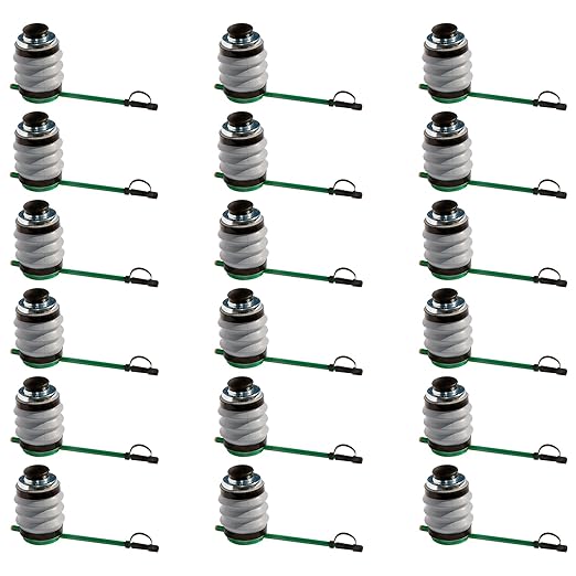 JT Eaton 530-GN Insecticidal Duster with Green Powder Coating, Holds 1.2oz Diatomaceous Earth or 5oz Boric Acid