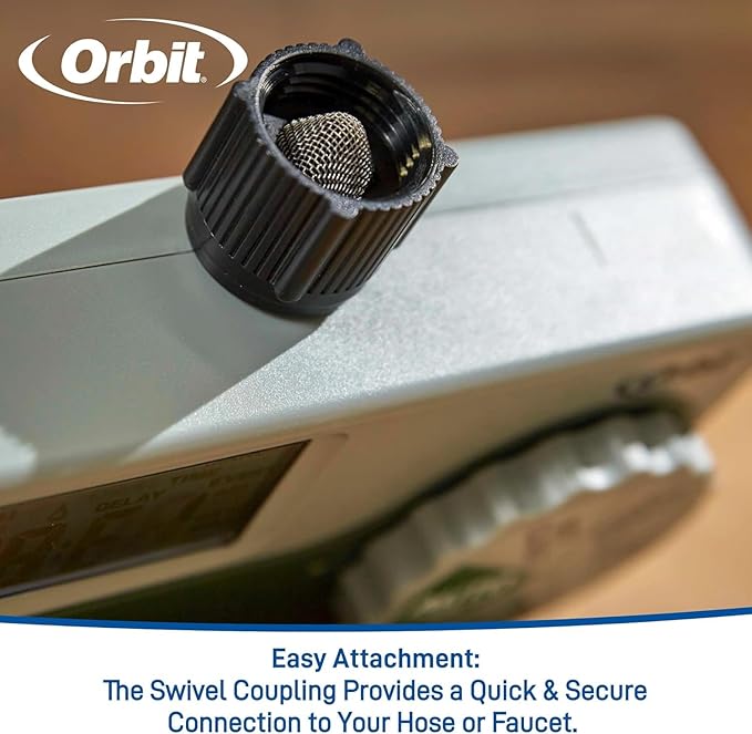 2-Pack Orbit 58910 Digital 2 Outlet Hose Faucet Timer (2 Total Timers)