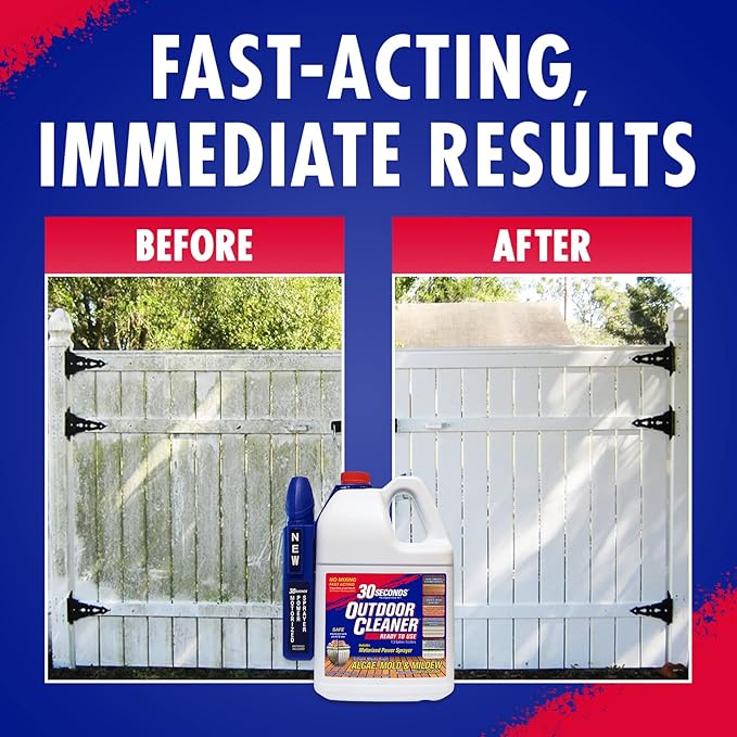 30 SECONDS Cleaners 1.3G30SMPS2PA 1.3 Gallon 2 Pack Outdoor Cleaner, White