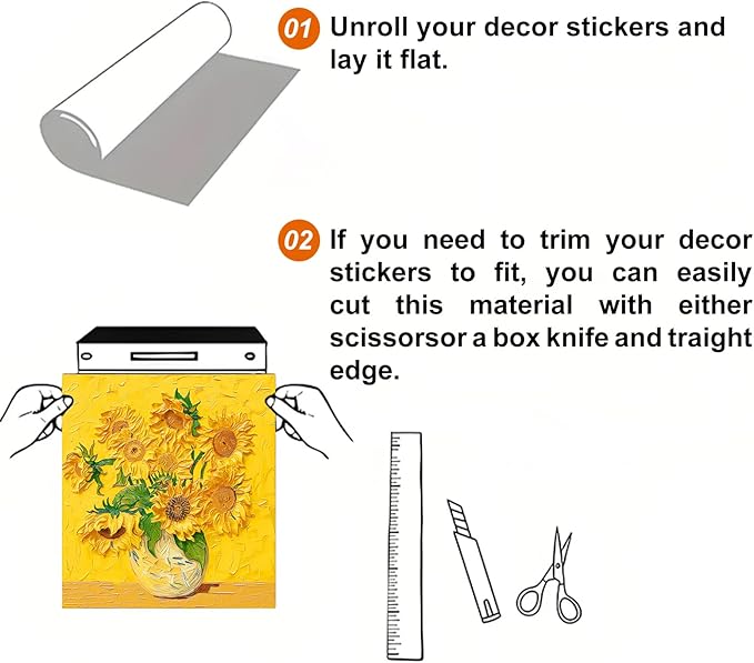 Dishwasher Magnet Cover 23x26 in Sunflower Oil Painting Yellow Art Dishwasher Cover for Kitchen Appliance Decoration Front Panel Sticker Rustic Art Skin Panel Home Decor Decal