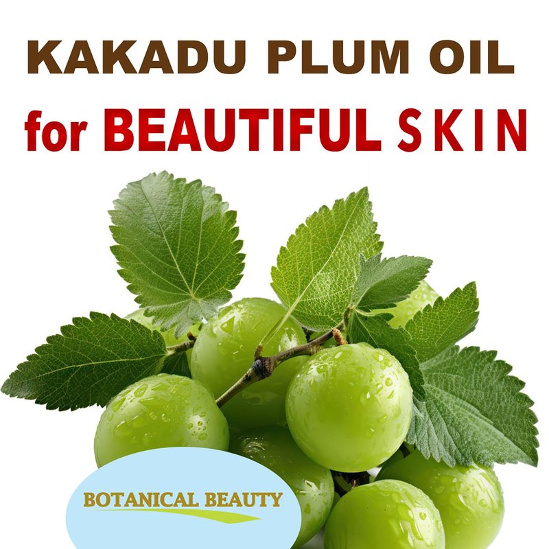 Australian KAKADU PLUM OIL 100% Pure Natural Virgin Unrefined Cold-pressed carrier oil 2 Fl oz 60 ml For Face, Skin, Body, Hair, Lip, Nails by Botanical Beauty