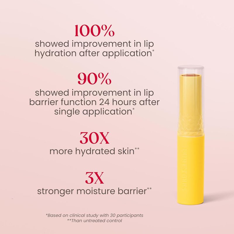 Burt's Bees Lip Balm - Nourishing Vitamin C & E Formula | 24-Hour Moisture, Tint-Free, 0.16 Oz