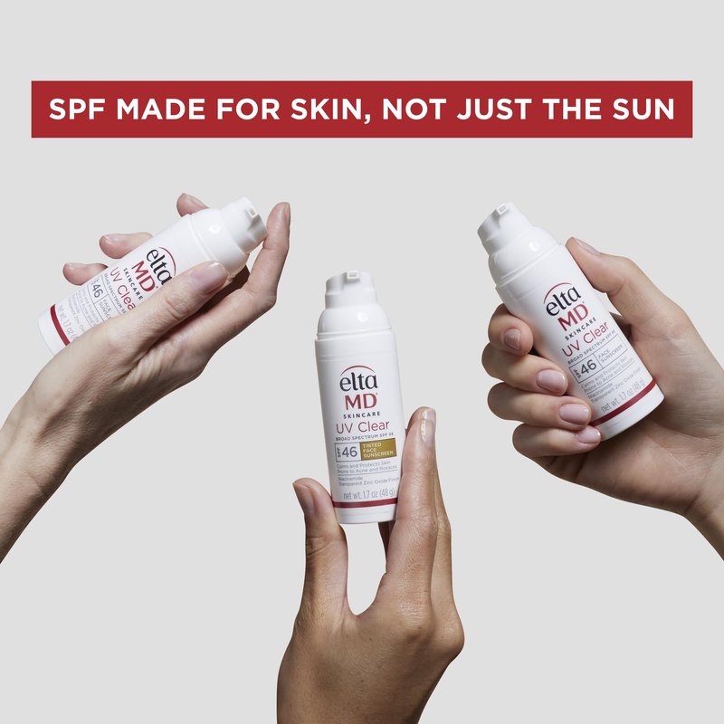 EltaMD UV Sport Sunscreen Lotion, SPF 50 Body Sunscreen, Water and Sweat Resistant, Oil-Free, Zinc Oxide Formula, 8 oz Tube