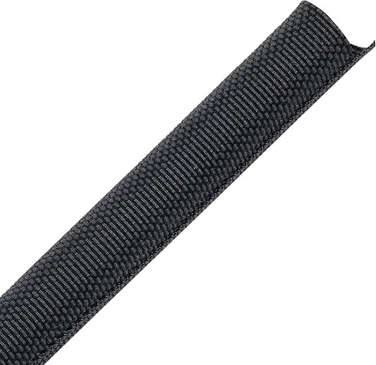 Automotive Wire Sheathing Split Wire Loom Braided Mesh Woven Cable Sleeve for Wires/Cable Cord Protector (3/8" - 65 Feet)