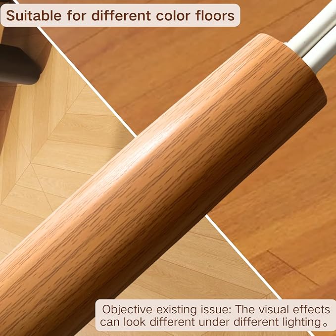 BEIEBIJOB Self Adhesive Floor Cord Cover, Cable Protector,3.3ft,Yellowwood