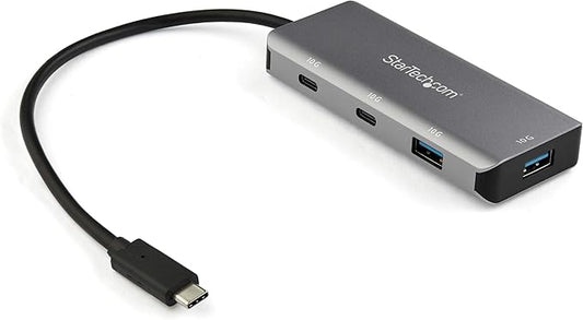 4 -Port USB-C Hub 10Gbps - 2x USB-A & 2x USB-C