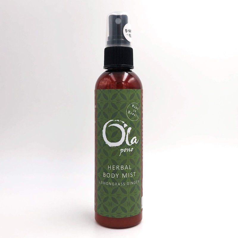 Tropical Apothecary Ola Lemongrass Ginger Hawaiian Herbal Mist - 4 Fl Oz