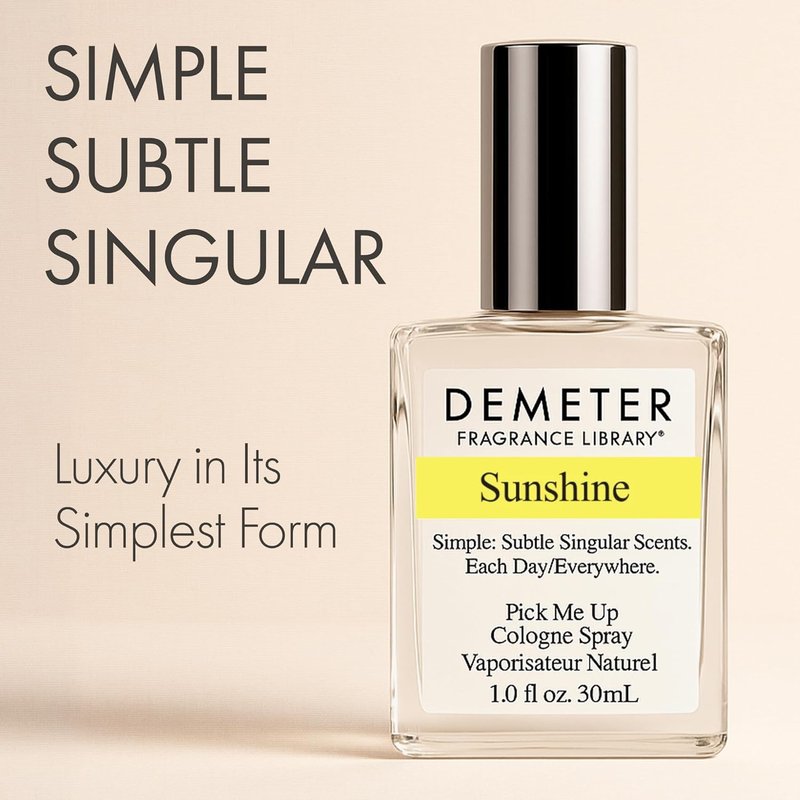 Natural Perfume Spray Cologne for Women - Sunshine Scent | 1 oz