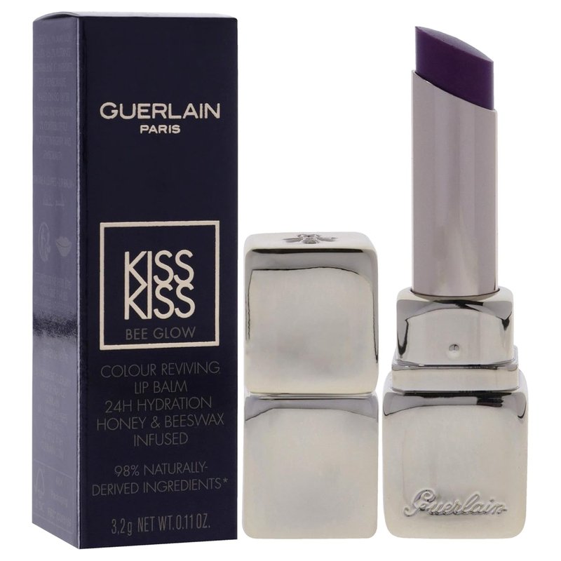 Kiss Kiss Bee Glow Lip Balm - Lavender Glow Hydrating Formula | 0.11 oz for Women