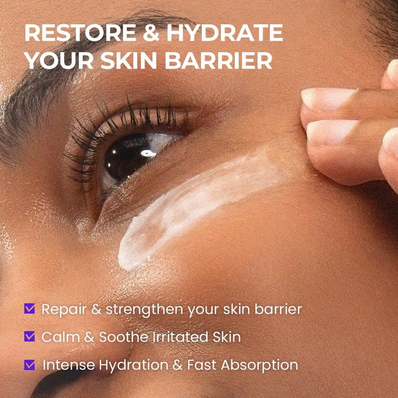 [SKIN&LAB] Barrierderm Intensive Cream 100ml, Skin Barrier Korean Face Cream Moisturizer, Panthenol, light texture, face and body cream, Gentle for All Ages (3.38 fl oz.) | Korean Skin Care