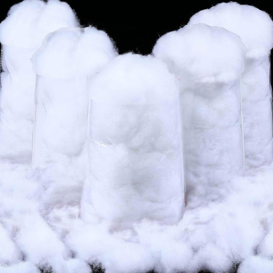 Shappy Christmas Fake Snow | 88.19 Ounce Artificial Cloud Fiber for Indoor Winter Decor
