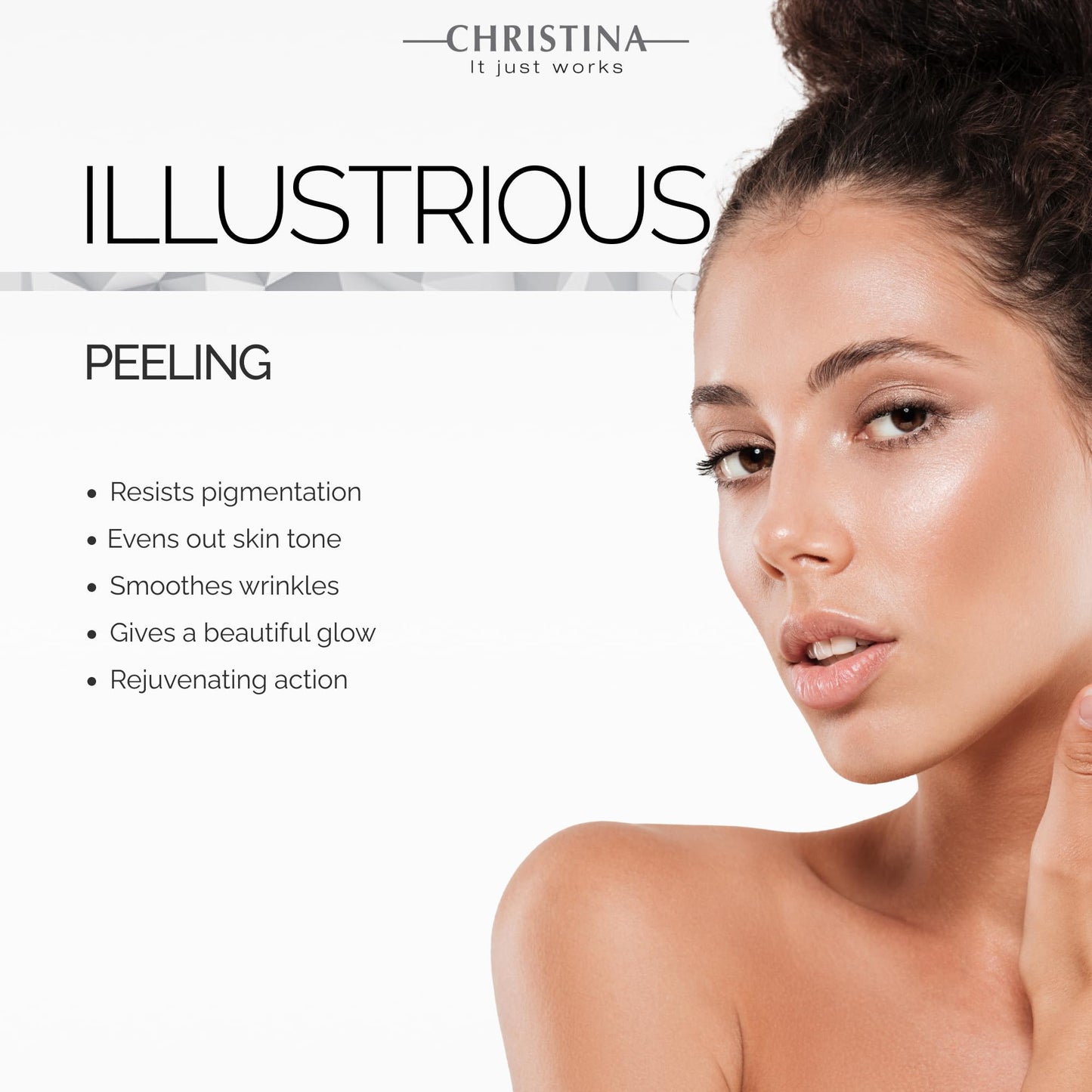 Christina Illustrious Face Peeling Gel | Experience Gentle Exfoliation and Skin Renewal | Formulated with AHA + BHA (Glycolic, Lactic & Salicylic Acids) | For All Skin Types 50ml / 1.7 fl.oz