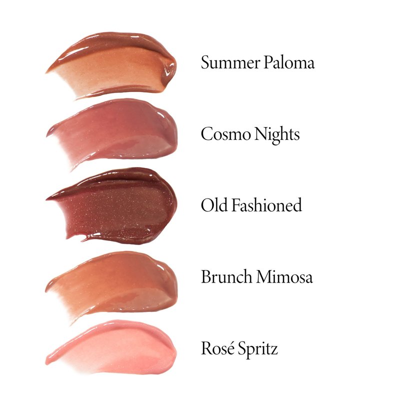 LAURA GELLER NEW YORK Italian Marble Glossy Lip Tint - Moisturizing Lip Gloss - Enriched with Shea, Mango and Cocoa Butters (05 Cosmo Nights)