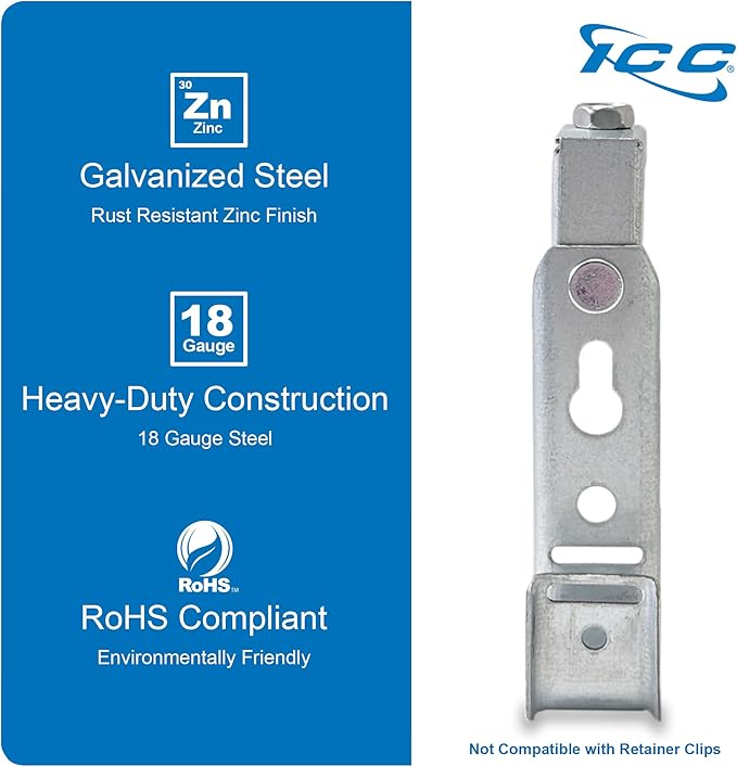 ICC J-Hook in 25 Pack (Beam Clamp, 3/4 in)