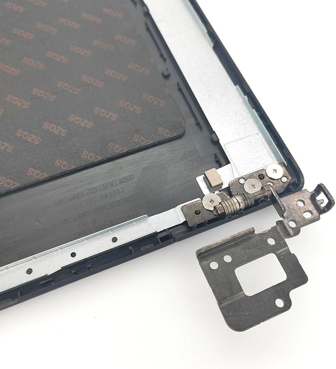Jxjslp Replacement LCD Back Cover Rear Top Lid with Hinges for Dell Latitude 15 3520 E3520 Series Laptop,New Dell Latitude 3520 Back Cover and Hinge P/N: 17XCF 017XCF Black