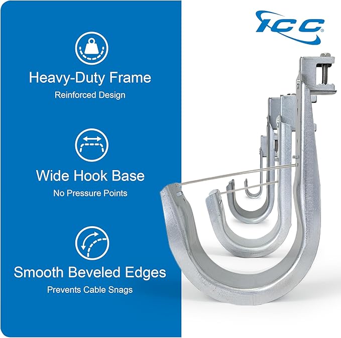 ICC J-Hook in 25 Pack (Beam Clamp, 3/4 in)