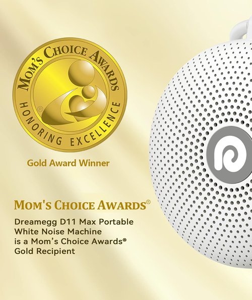 Dreamegg Sunrise 1 Bundle - Sleep Lite D11Max Sound Machine for Home & Travel | Nature Sounds & White Noise