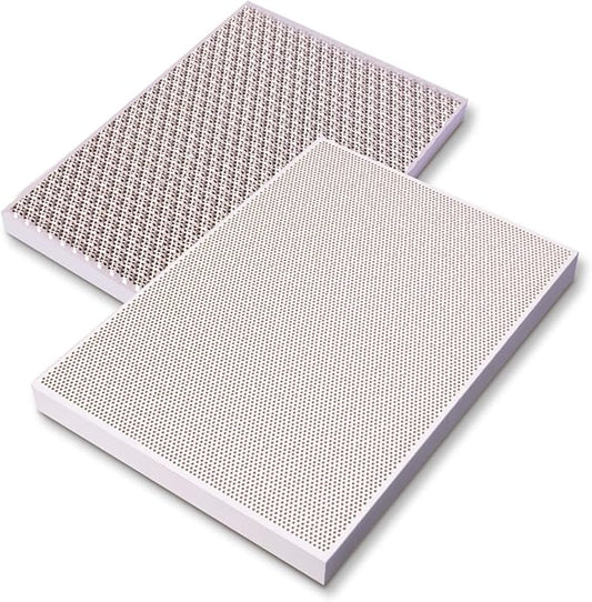 A square honeycomb ceramic welding plate Jewelry welding block Ceramic welding plate Welding parts, jewelry making, smelting and casting tools and more.