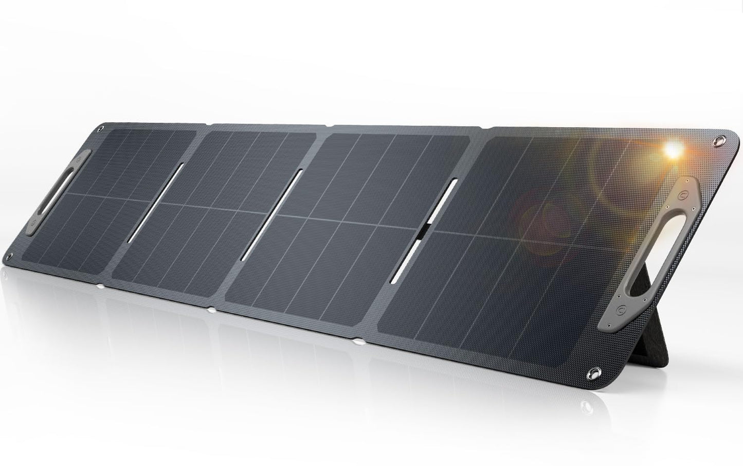 120W Portable Solar Panel for Power Station Generator, Ultra Light 5.7lbs, 25% High Efficiency IP65 Waterproof, 20V Foldable Solar Panel Charger for Camping, RV, Outdoor Use and Off-Grid Blackouts
