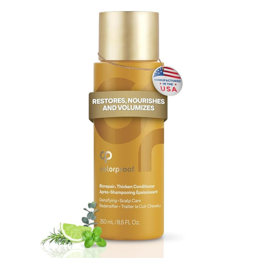 Colorproof Biorepair Thicken Conditioner - Nourishing Formula for Thinning Color-Treated Hair | Sulfate-Free, Vegan, 12 oz