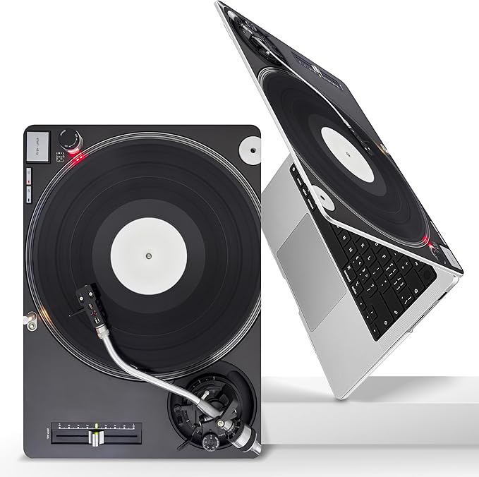 Lepeoac Case for MacBook Pro 16 inch Case 2026-2021 | M5 A3429 A3428 M4 M3 M2 M1 Pro/Max | Protective Hard Shell Laptop Cover with Screen Protector & Keyboard Cover | DJ Turntable
