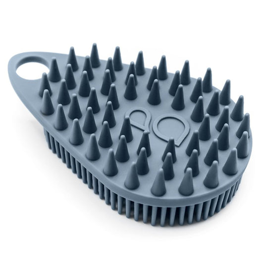 Scrub-dub™ - Premium Antimicrobial Scalp and Body Scrubber | Face Exfoliator and Scalp Scrubber for Dandruff | Loofah and Exfoliating Washcloth Replacement | Made in The USA | Sedona Red