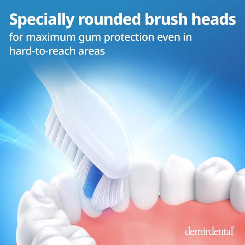 Toothbrush Heads for Sensitive Gums | Compatible with Philips Sonicare - Soft Replacement Heads - 8 Pack