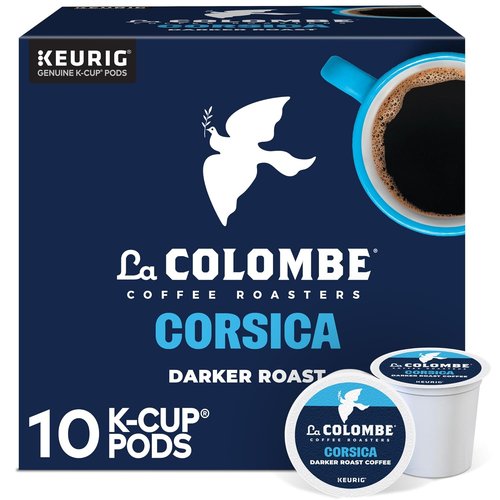 La Colombe® Corsica Dark Roast Coffee - Single Serve Keurig® K-Cup® Pods | 10 Count Box