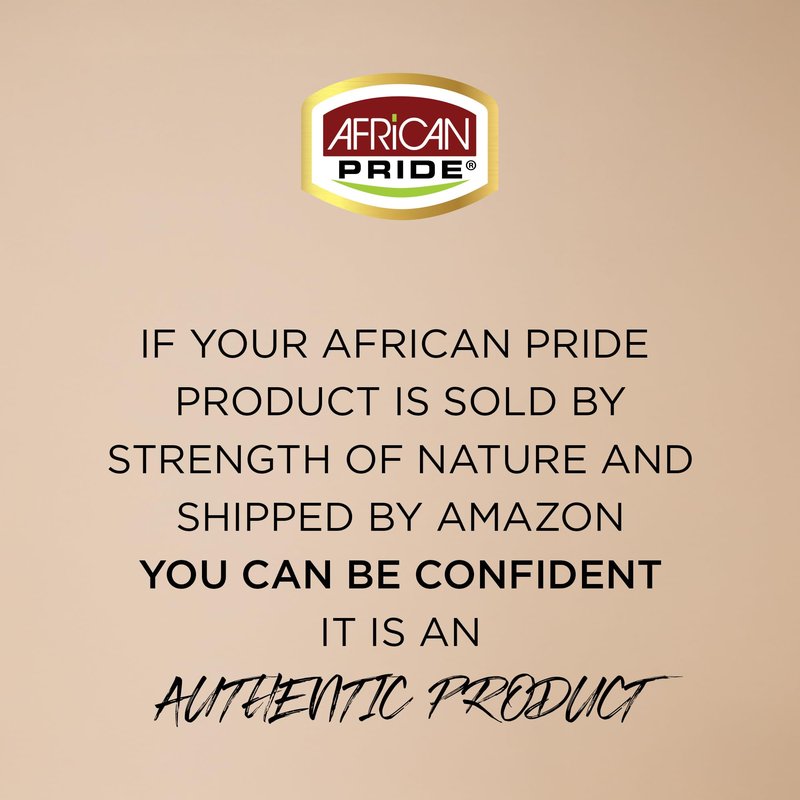 African Pride Moisture Miracle Curling Cream with Shea Butter & Flaxseed Oil, Moisturizes & Defines Coily & Curly Hair, 12 Oz, Pack of 3