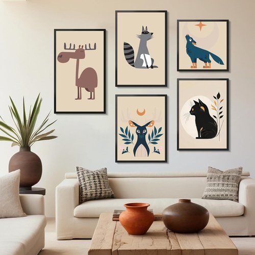 LaVie Home 16x22 Picture Frame - Classic Black Wall Display Frame with HD Plexiglas | Vertical & Horizontal Use
