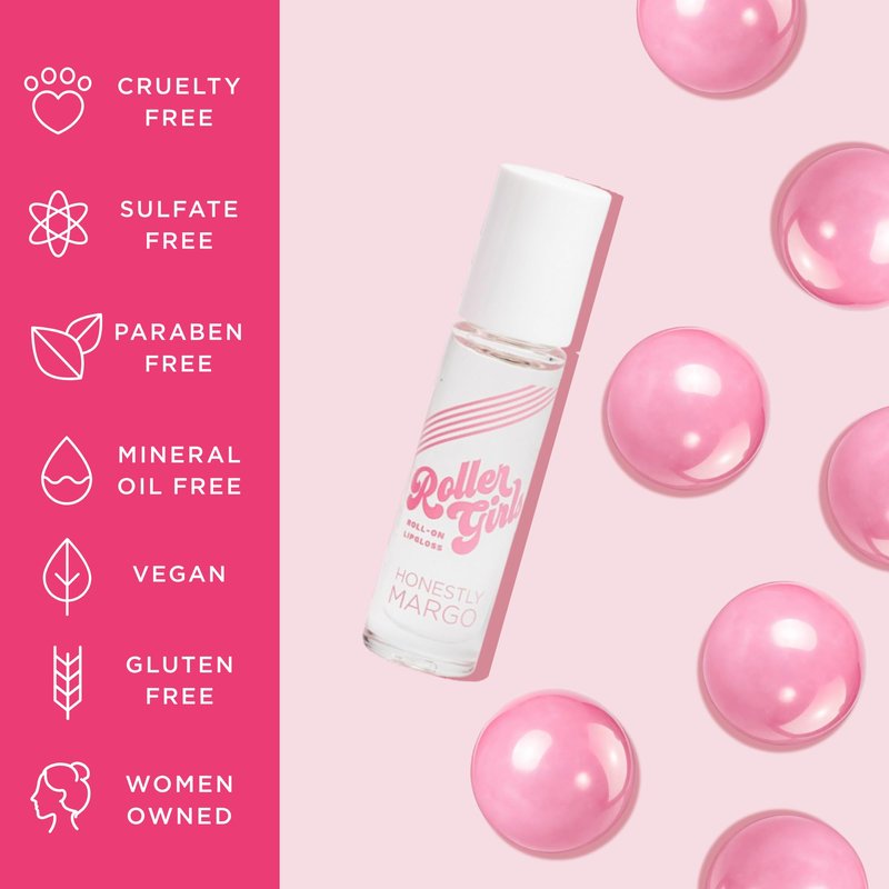 Honestly Margo Lip Gloss (Bubblegum, Watermelon, Strawberry, Pack of 3) – Hydrating Lip Gloss for Women for Soft Lips – Lightweight, Non Sticky, Flavored Lip Oil Beauty Makeup Gloss, Lip Makeup