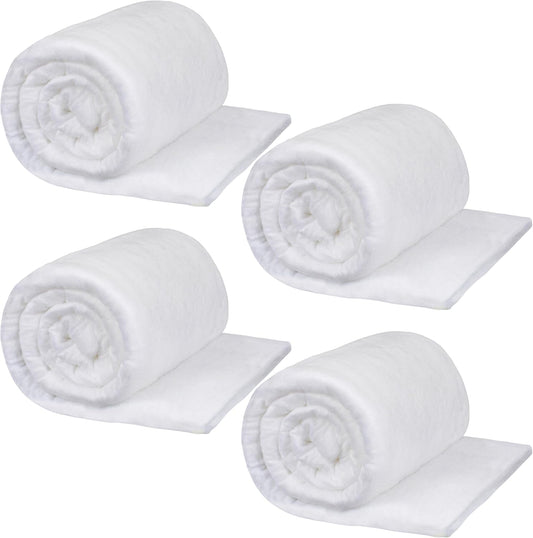 Palonu Snow Blanket - Thick, Soft Artificial Snow Cover for Christmas Decor | 3 x 8 Ft Fluffy White Blankets