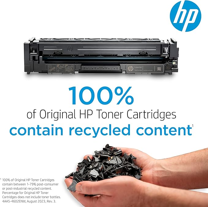 HP 206X Black Toner Cartridge | Works with Color LaserJet Pro M255, MFP M282, M283 Series | W2110X