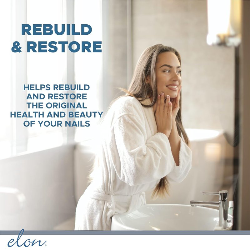 Elon Essentials Kit | Healthy Nail Conditioner & Cuticle Oil Set - Manicure Tools for Daily Strengthening & Moisturizing