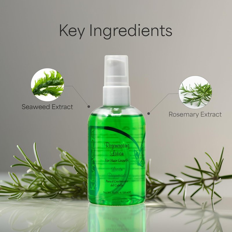 Kismera Hair Loss Lotion & Regenerating Hair Growth Lotion 4oz "Set"