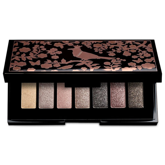 butter LONDON Glazen Smooth Silk Eyeshadow Palette Mauves - 7 Shade Buildable & Blendable Pressed Powder with Mirror - Primer-Infused Clean Formula Eye Shadow Eye Makeup for Women, Cruelty-Free