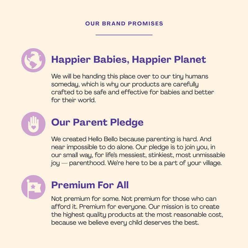 Hello Bello Ultra-Hydrating Baby Bubble Bath, Soft Lavender Scented, Tear Free & Safe for Sensitive Skin, 10oz Bottle