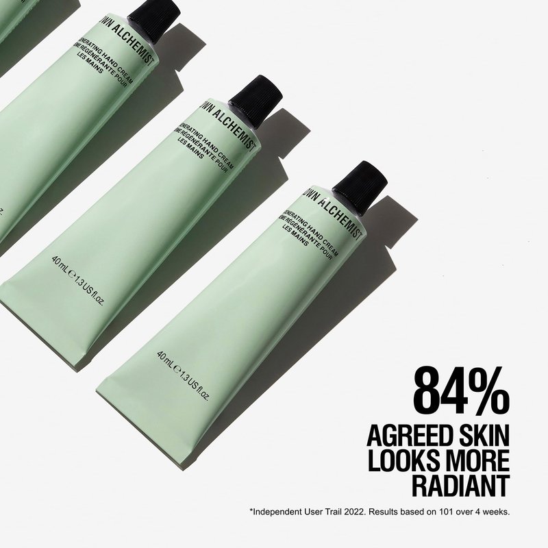 Grown Alchemist Regenerating Hand Cream with Nourishing Phyto-Peptide Almond & Sage, 40 mL