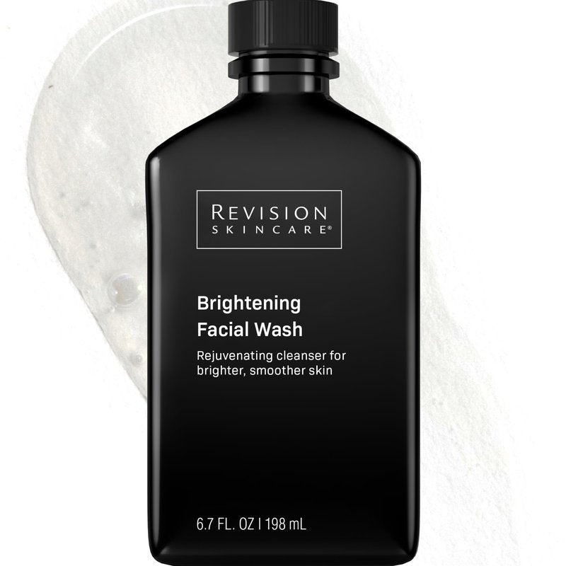 Revision Skincare Brightening Facial Wash, Exfoliating Face Cleanser with Vitamin C and Vitamin E, 6.7 fl oz