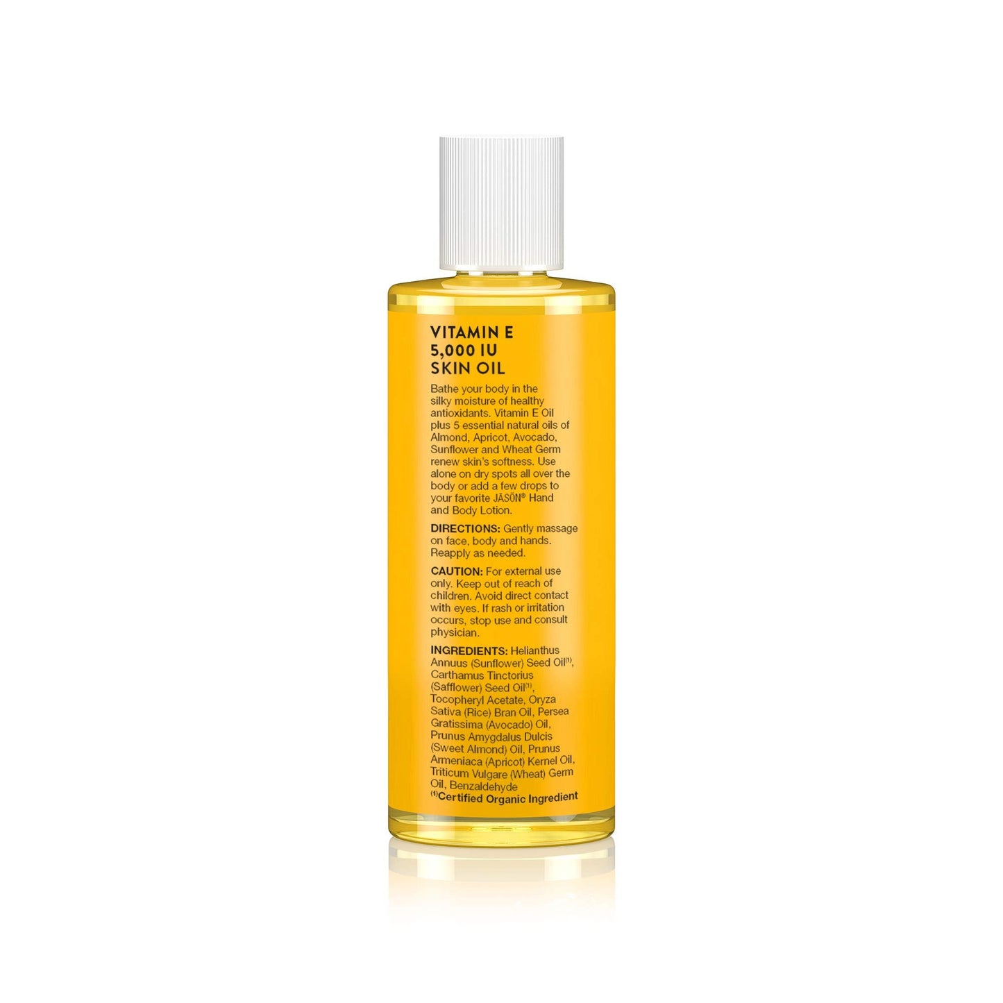 JASON Vitamin E 5,000 IU All Over Body Nourishment Oil, 4 oz. (Pack of 3) (Packaging May Vary)