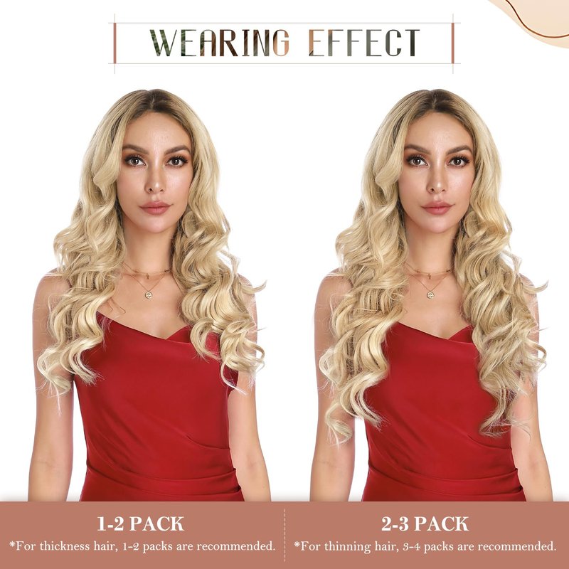 TESSHAIR Micro Loop Hair Extensions, 100% Remy Human Hair, Microlink Extensions, No Tangle & Smooth, 50 Strands 50g, 16 Inch #Blonde & Bleach Blonde