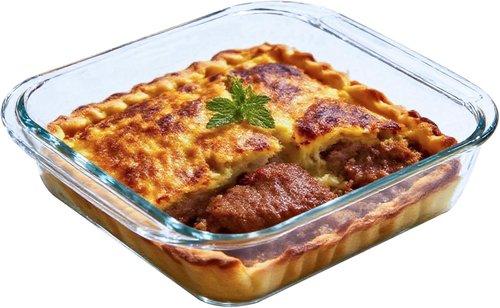 Glass Baking Dish - 1.9qt Square 8x8 Oven Safe Baking Pan | Durable & Versatile Cookware