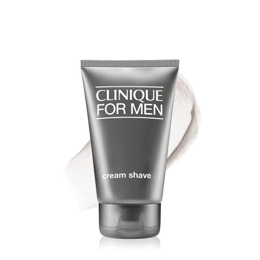 Clinique For Men Cream Shave Shaving Cream | Rich Dry Skin Formula | Hydrating | Softens Beard + Soothes, 4.2 Fl Oz