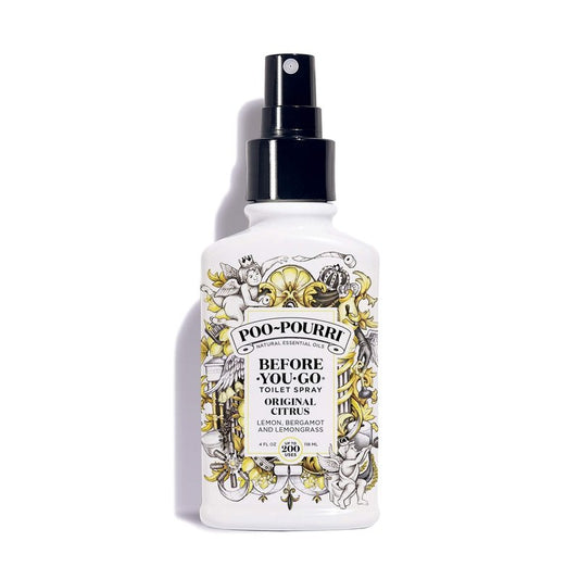 Poo-Pourri Before-You- go Toilet Spray, 4 Fl Oz, Original Citrus Scent