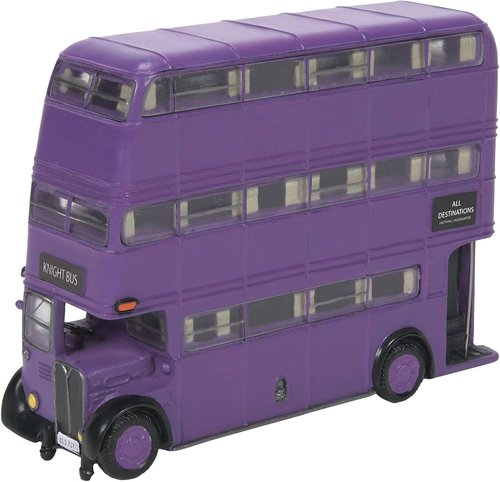 Department 56 Harry Potter Knight Bus Figurine - 4.25 Inch Multicolor Village Accessory