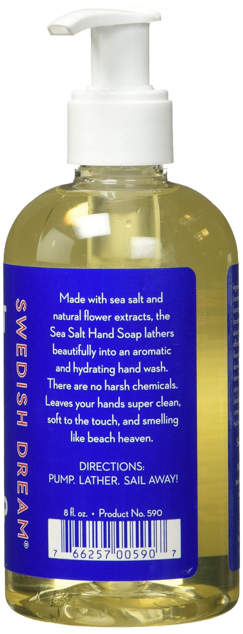 Swedish Dreams Sea Salt Liquid Hand Soap