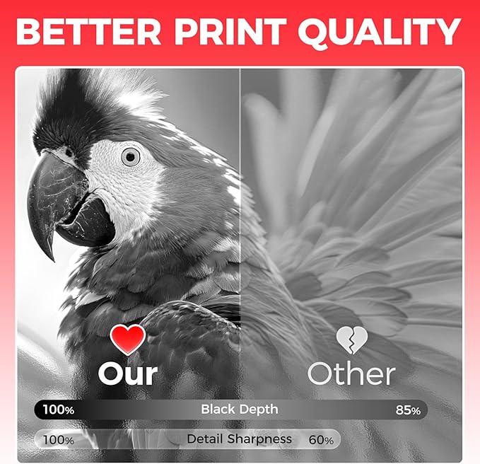 T03 Black Toner Cartridge (1-Pack with chip) Compatible for T03 2725C001AA Toner