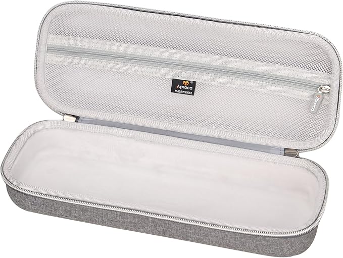 Aproca Case Compatible with Canon ImageFORMULA R10 / ImageFORMULA P-215II Portable Document Scanner, Hard Storage Bag for Accessories -Grey (Case Only)