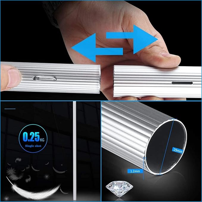 Water Fed Telescopic Brush,Photovoltaic Panel Cleaning,Water/Hose Fed Pole Window Clean,Extendable Cleaner Conservatory Roof Cleaning Tools,5.4m/18FT