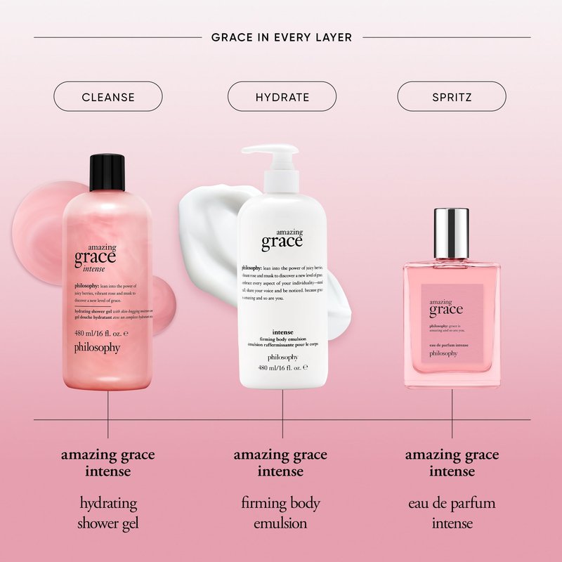 philosophy amazing grace intense eau de parfum 4 fl oz